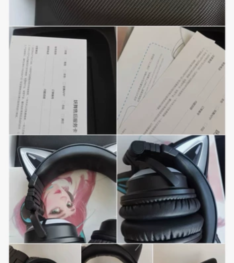 妖舞耳机九九新就用过一次。配件都在，原装插...