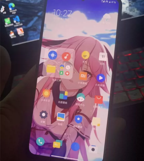 红米k40pro,8128幻境,边框磕碰明...