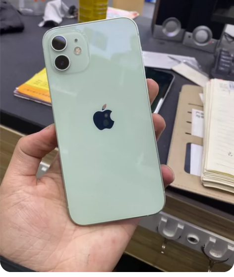 苹果12 128g 美版 单卡 绿色 花机...