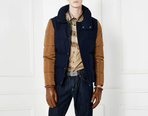 GXG男装2022羊毛羽绒服 男士时尚休闲...