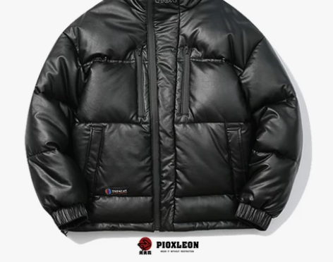 兔先森男士白鸭绒羽绒服 简约立领 加厚保暖...