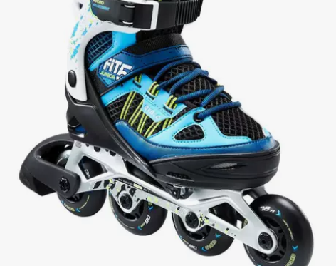 迪卡侬轮滑鞋儿童青少年大童溜冰鞋男童女童男...