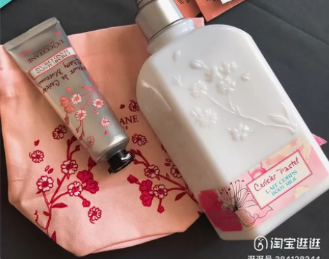 欧舒丹护手霜樱花手霜补水保湿滋润手膜男女防...