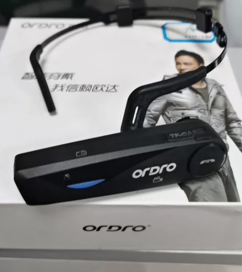 欧达头戴式摄像机EP5左耳，99新，配件齐...