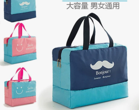 【限时特惠】防水游泳包干湿分离洗漱包沙滩包...