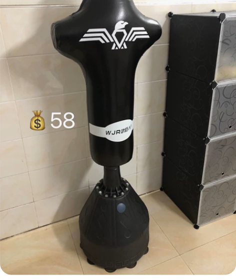 假人拳击沙包 九成九新?坐标广州白云 感兴...