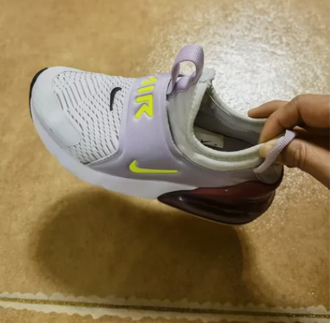 正品NIKE耐克童鞋气垫max270女童一...