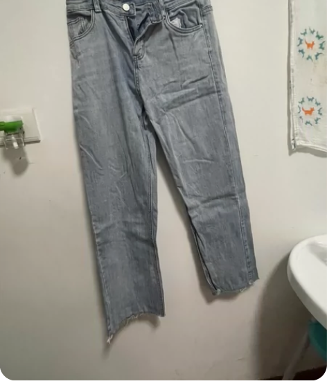 牛仔长裤，9.5成新，适合120-130左...