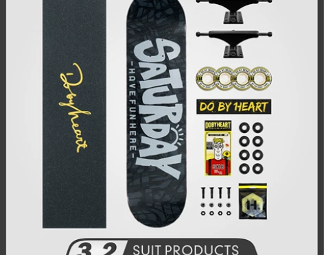 DBH滑板 专业滑板 刷街代步动作双翘滑板...