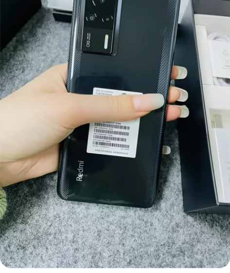 红米K60E 8128墨羽色 成色99新,...