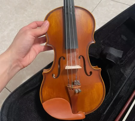 红棉S30手工小提琴1/4，二手转卖 初学...