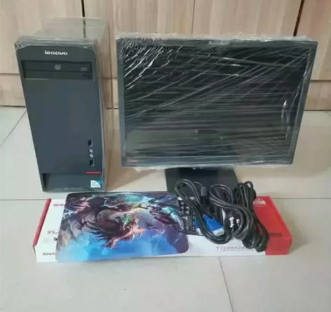 联想四代i5 i7联想主机全套台式办公家用...