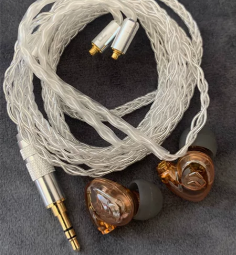 DIY入耳式耳机双动圈非舒尔215森海IE...