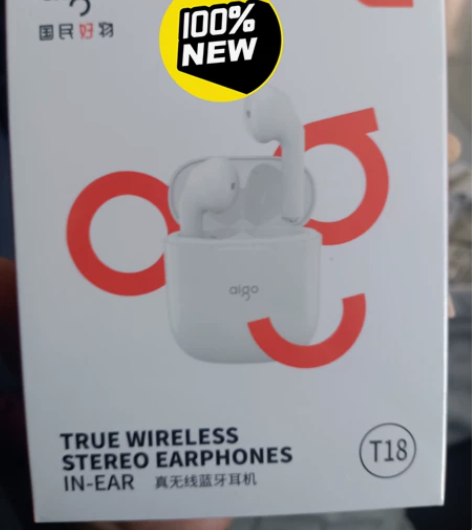 爱国者真无线蓝牙耳机，型号T18全新未拆封...