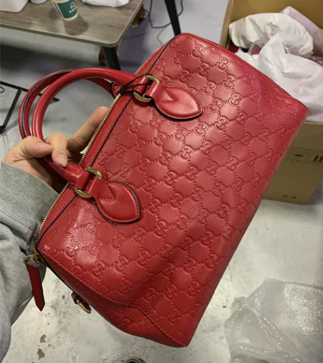 Gucci古驰波士顿小号.全套.未使用过！...