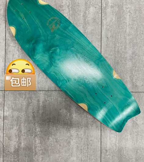 全新陆地冲浪滑板板面，大鱼板，四色板面长度...