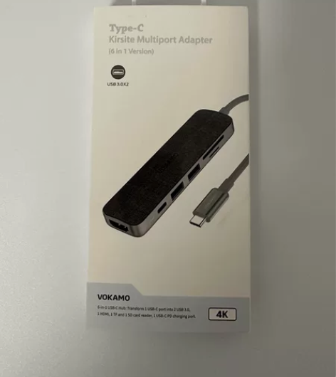 全新博主闲置vokamo拓展坞六合一读卡器...