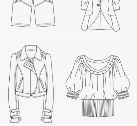 服装款式图代画（专业美术生） 脾气超好  ...