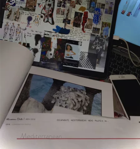 服装设计专业时装画、线稿代画，灵感合集 有...