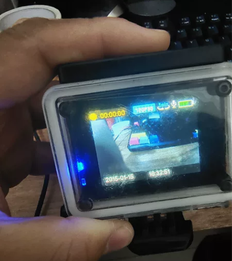 运动相机牌子不详细，成色如图实拍，续航还行...