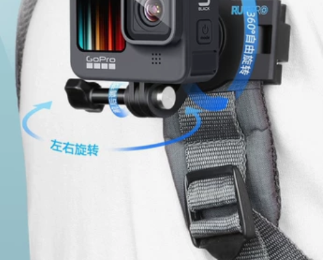 GoPro9背包夹配件Insta360on...