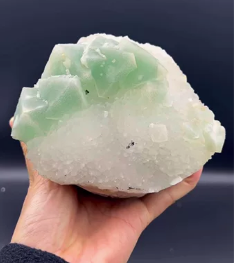 浙江萤石 这个视频是没有滤镜的哦 天然矿石...