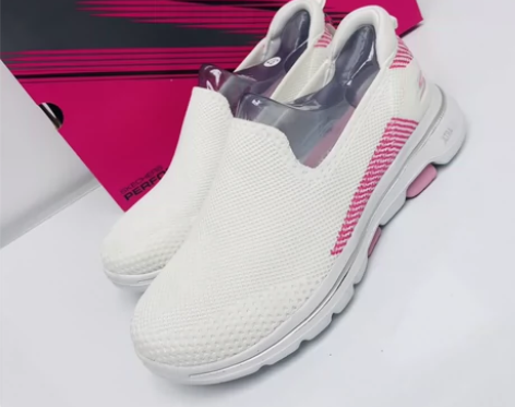 斯凯家 飞织彩色条纹一脚蹬懒人鞋！早春新款...