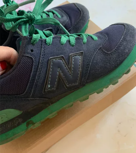 新百伦 new balance女鞋 看鞋带...