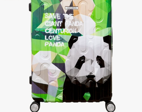 明星同款百夫长高颜值卡通学生潮牌旅行拉杆行...