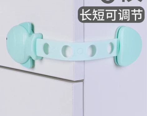 防小孩拉抽屉卡扣防止宝宝开门锁扣安全锁儿童...