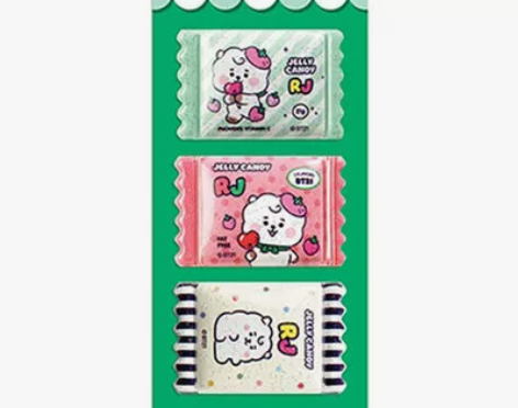 rj冰箱贴 BT21 防弹少年团糖果系列冰...