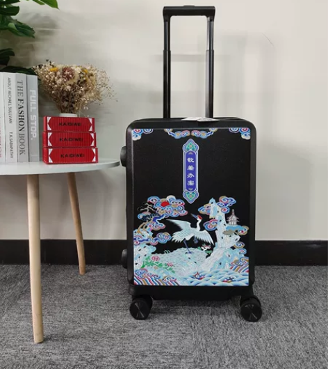 全新正品故宫主题文创拉杆箱20寸，海关锁，...