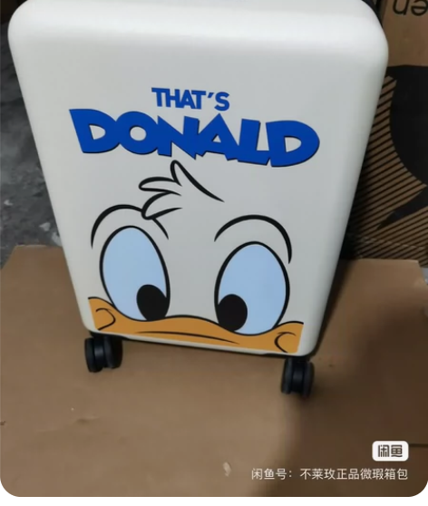 不莱玫行李箱20寸涂鸦，爱丽丝，小恐龙，迪...