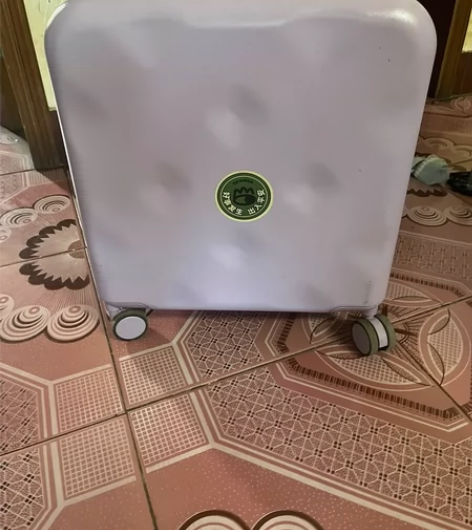 20寸布莱玫品牌行李箱，只背过一次，没有有...