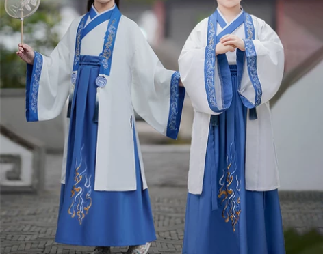 儿童古装汉服国学服男童女童书童小学生国学服...