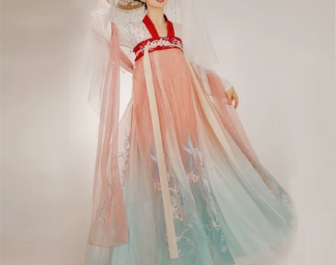 裳云兮【肥啾】原创汉服女唐制齐胸襦裙正品传...