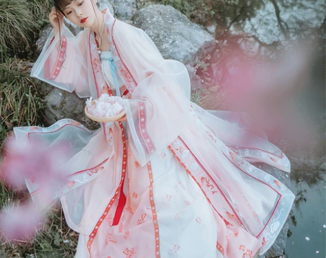 七月夕+丹林诗意+宋制汉服四件套女正品原创...