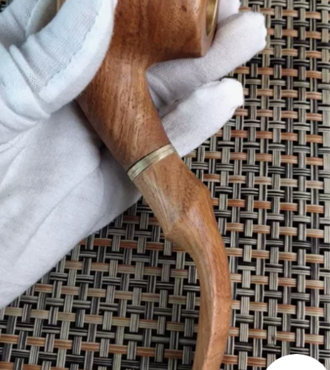 缅甸花梨木烟斗两用实木拉杆过滤芯烟斗 !材...