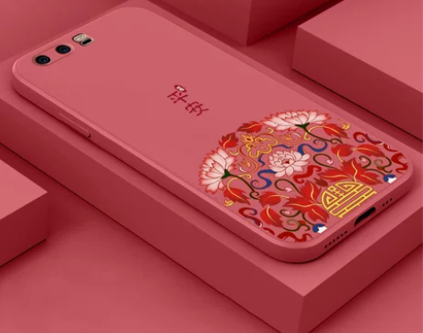 适用于华为p10手机壳化为p十直边魔方液态...