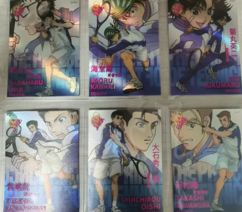 独角兽网球王子 直角厚卡 EX烫金彩虹版1...