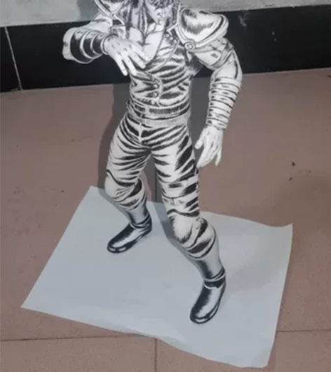 北斗神拳健次郎（拳四郎）3d打印涂装，高度...
