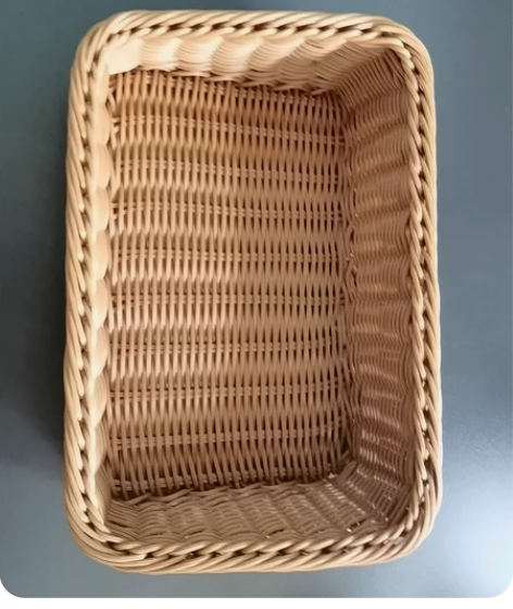 仓库转租藤筐着急转手处理仿藤编织篮子超市店...