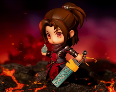 擎苍斗破苍穹萧炎Q版手办动漫周边正版摆件公...