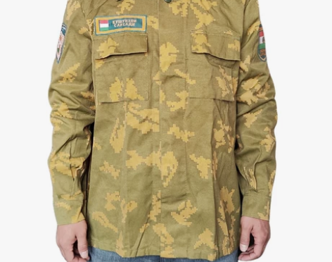 外军迷彩服上衣，28包邮。 尺码如下，单位...