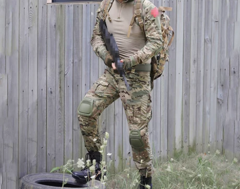 盾郎蛙服战术套装男教官服修身CP迷彩军训服...