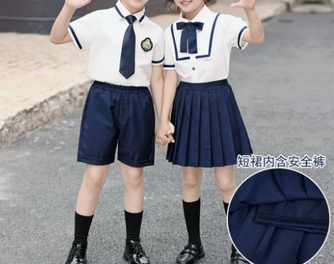 幼儿园园服夏装纯棉英伦风儿童班服小学生校服...