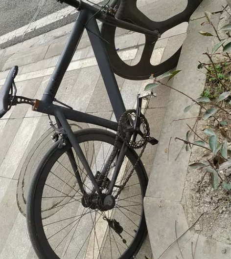 原装Aoedgle死飞自行车,拆下来的一个...