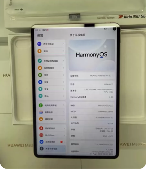 华为mate pad pro10.8 19...