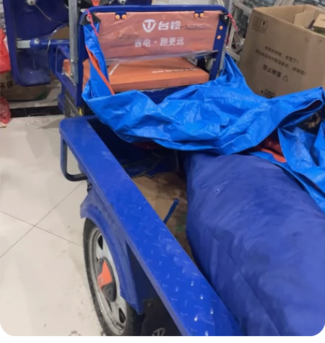 台铃电动车去年1 1月底买的加顶棚共300...