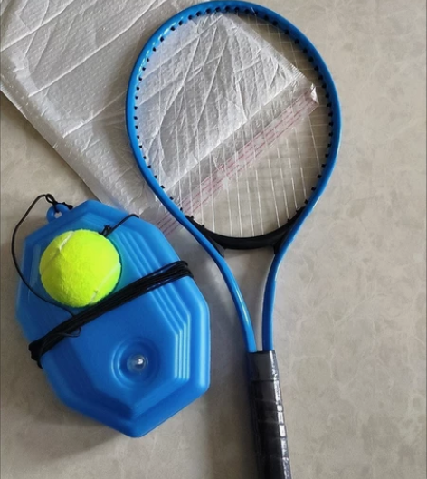 【15.8包邮】网球训练器单人打带线回弹自...